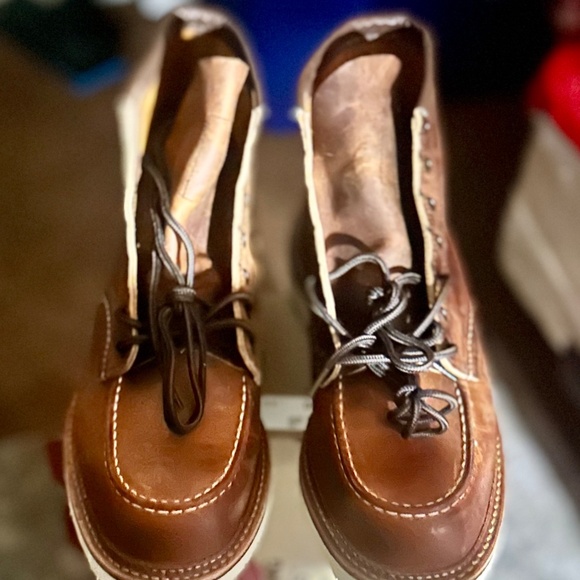 Copper rough&tough 1907 Moctoe boots. New with box red wing - Picture 4 of 13